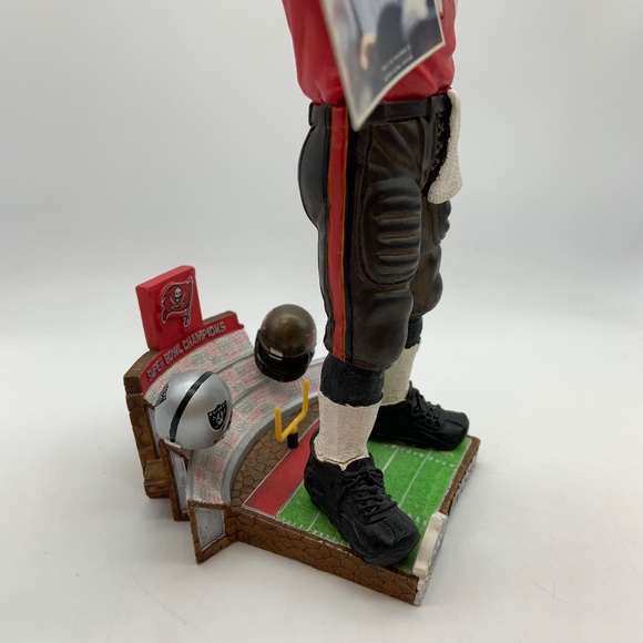 VTG Tampa Bay Buccaneers Super Bowl Champs Brad Johnson Collectible Bobblehead - Picture 7 of 17